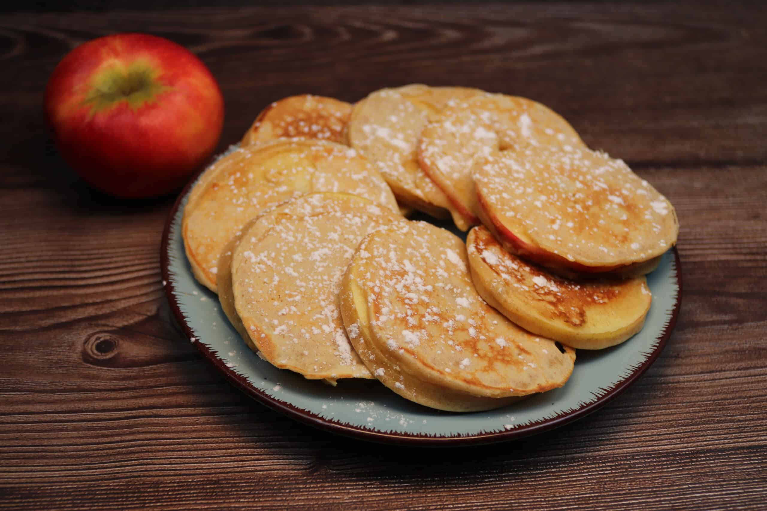 Apfel-Pancakes