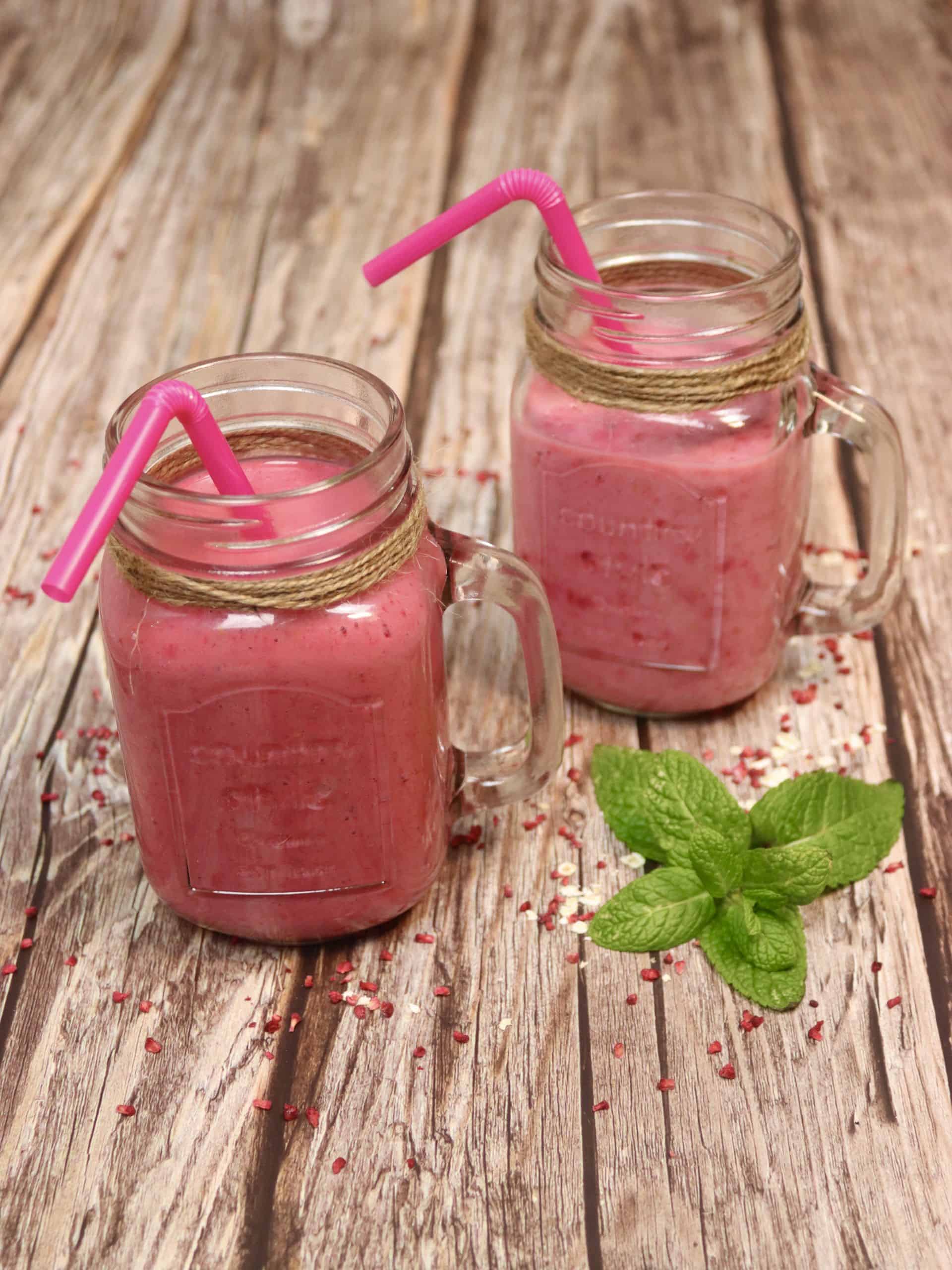 Beeren-Buttermilch-Drink